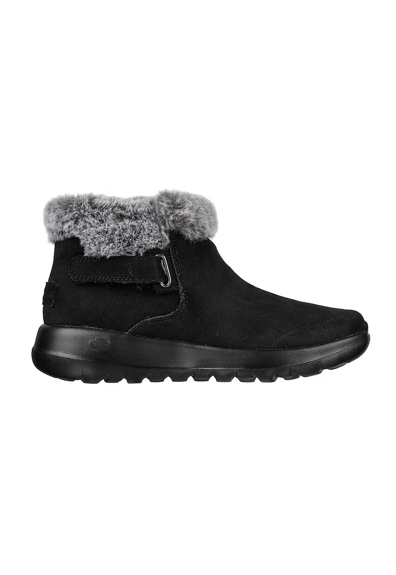 Skechers Ghete din piele On the Go Joy - Negru