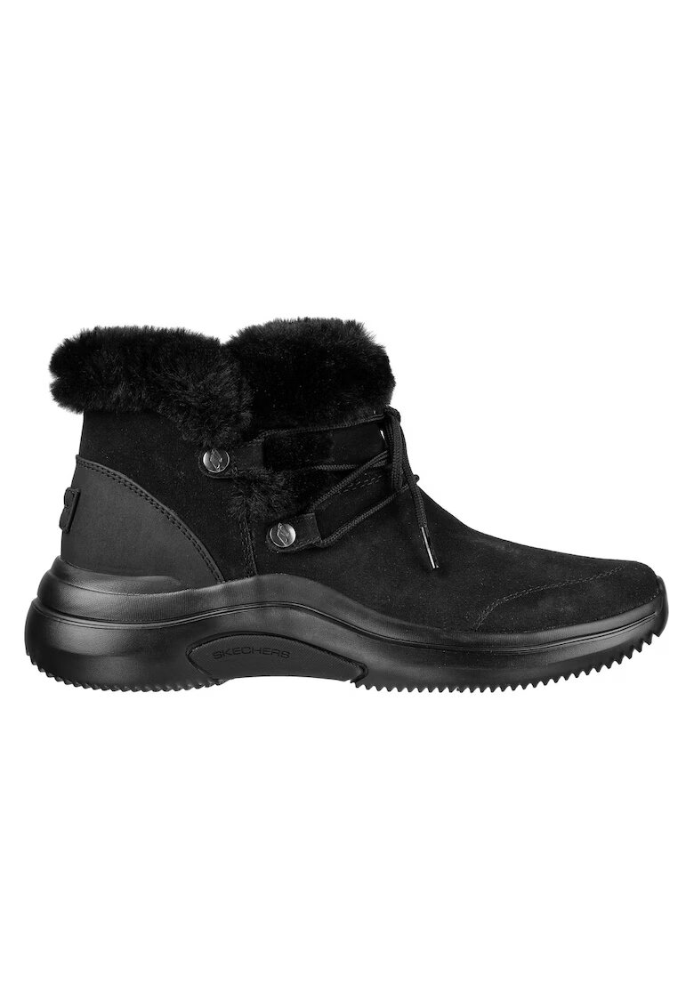 Skechers Ghete femei On The Go Midtown Cozy Vibes - Negru