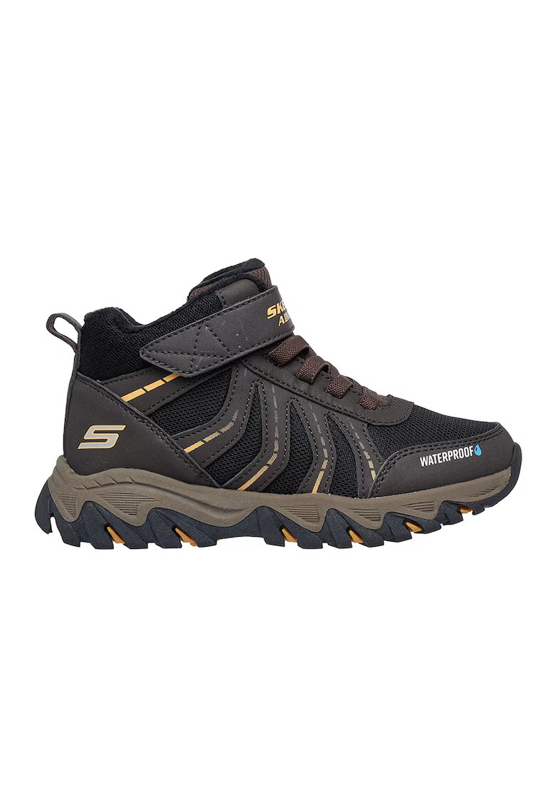 Skechers Ghete impermeabile Adventure - Negru/Portocaliu