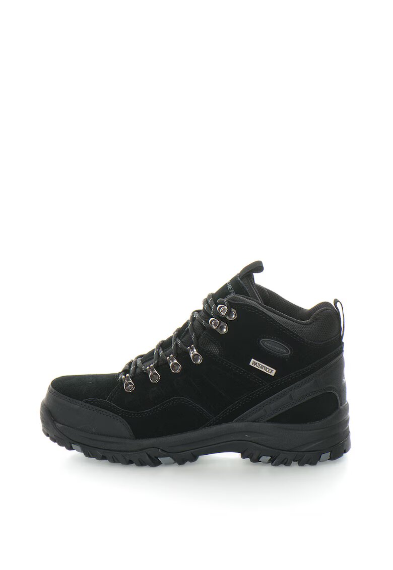 Skechers Ghete impermeabile pentru trekking Pelmo - Negru