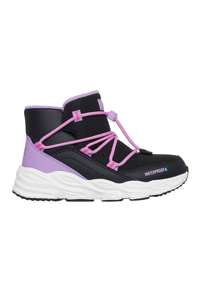 Skechers Ghete impermeabile Turbo Tread - Negru/Lila