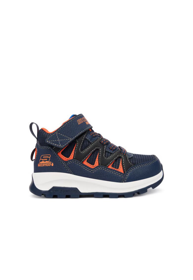 Skechers Ghete pentru baieti - albastru - material textil