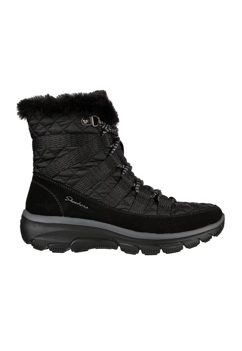 Skechers Ghete relaxed fit Easy Going Moro Street - Negru
