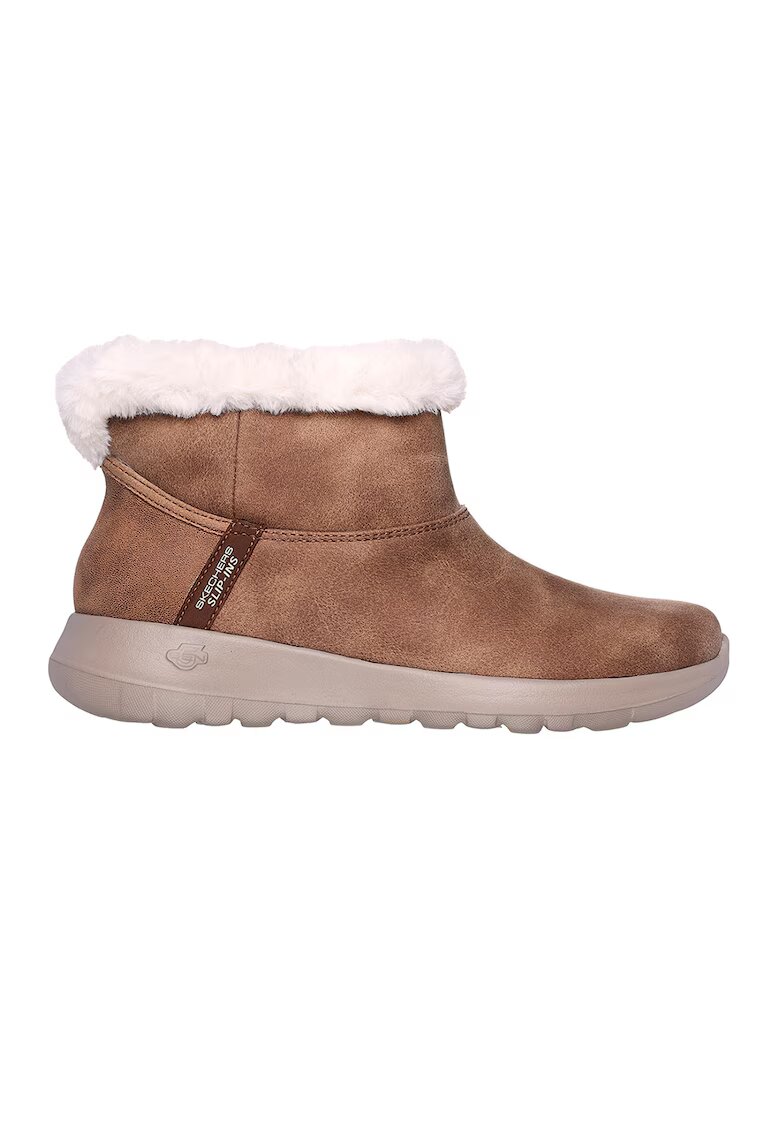 Skechers Ghete slip-in On The Go - Caramel/Crem