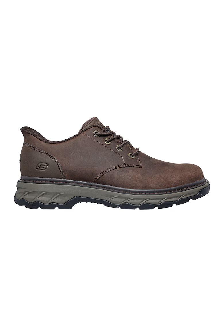 Skechers Ghete slip-ins din piele Lockett - Gustav - Maro