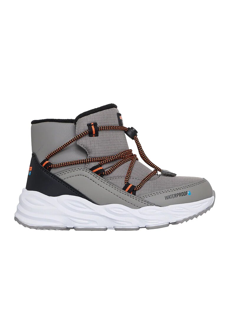 Skechers Ghete Turbo Tread Storm Glider - Gri/Portocaliu