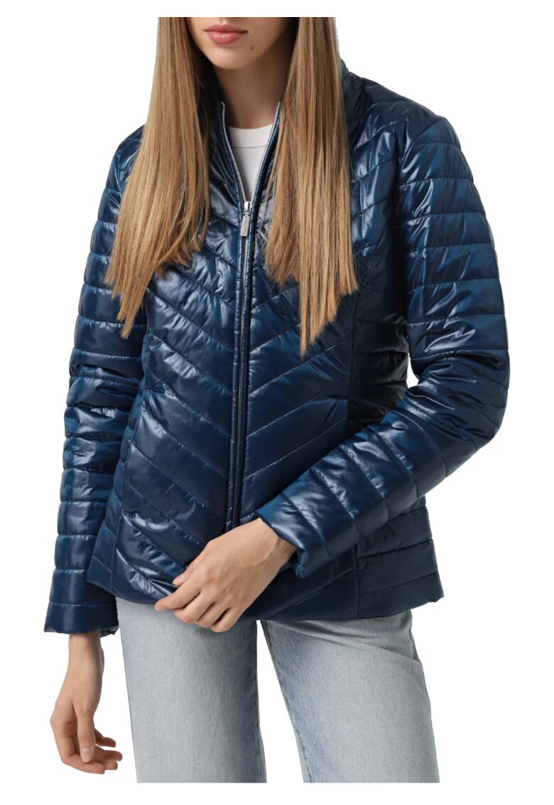 Skechers Jacheta dama - GO Shield Shine Jacket JA150-TLNV - Albastru marin -
