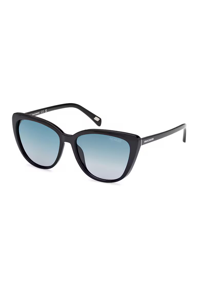 Skechers Ochelari de soare cu lentile polarizate - Negru/Albastru