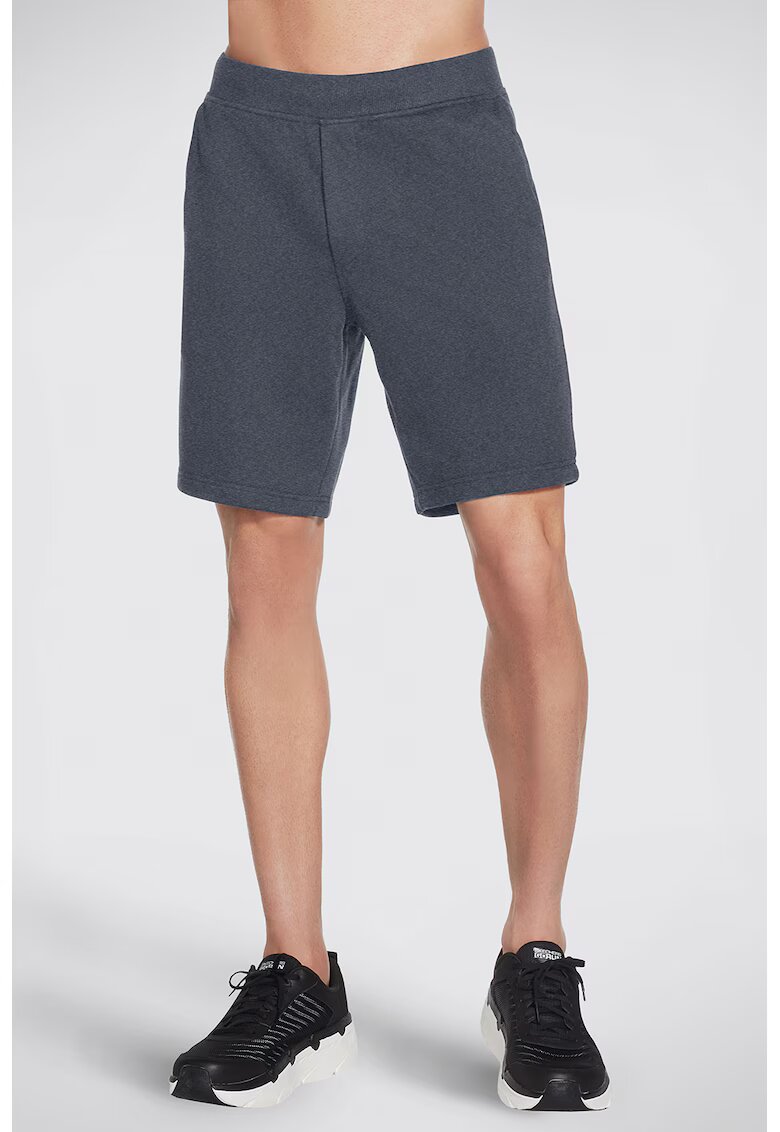 Skechers Pantaloni scurti pentru fitness Explorer - Albastru inchis