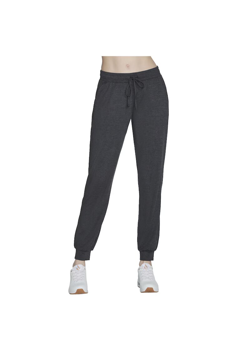 Skechers Pantaloni sport dama - Go Dri Swift Jogger Pant 961 - Gri