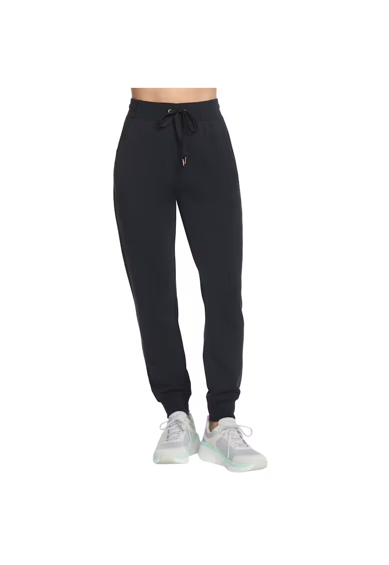 Skechers Pantaloni sport dama - Skechluxe Elevate Jogger Pant 1983764 - Negru
