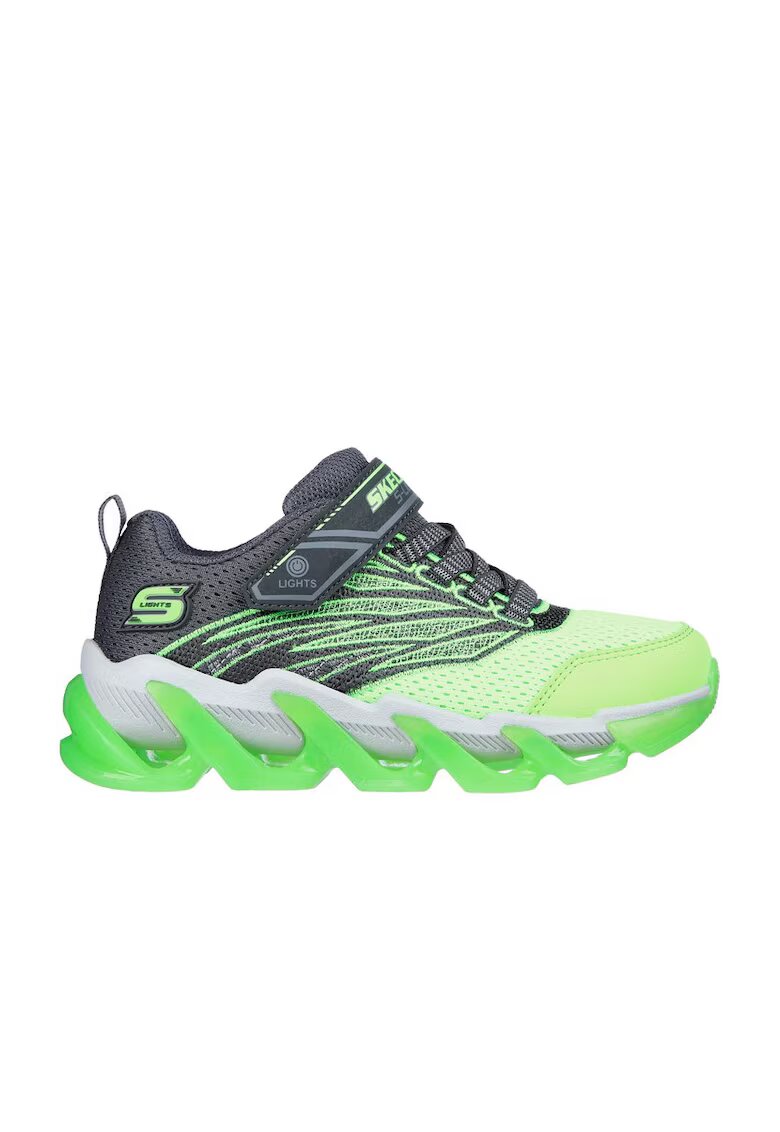 Skechers Pantofi baieti cu sistem de lumini Mega Surge - Verde - Verde