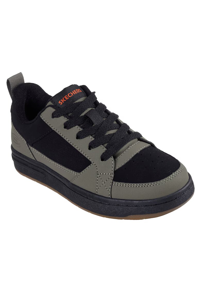 Skechers Pantofi baieti Piele naturala - Verde - Verde