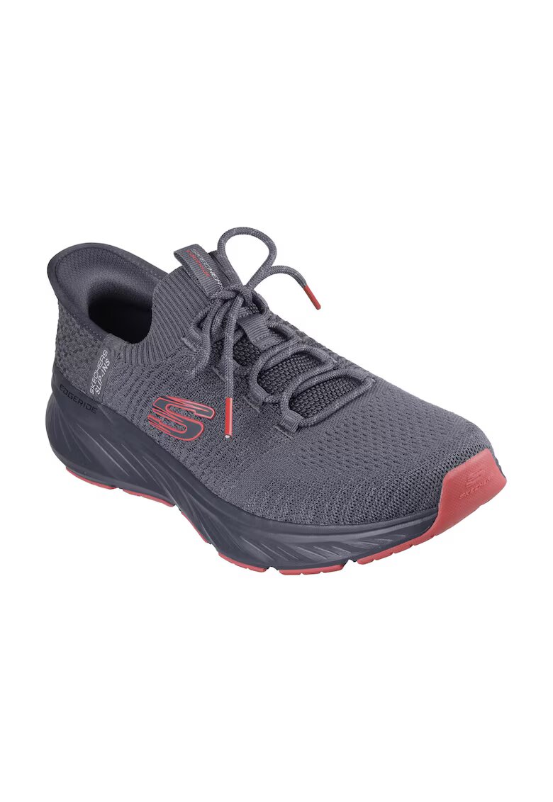 Skechers Pantofi barbati sport Slip Ins EDGERIDE RAYGO 232932 - Rosu/Gri