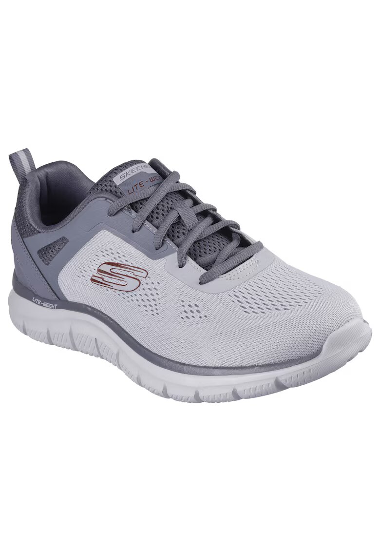 Skechers Pantofi barbati sport TRACK BROADER 232698 GRAY/CHARCOAL