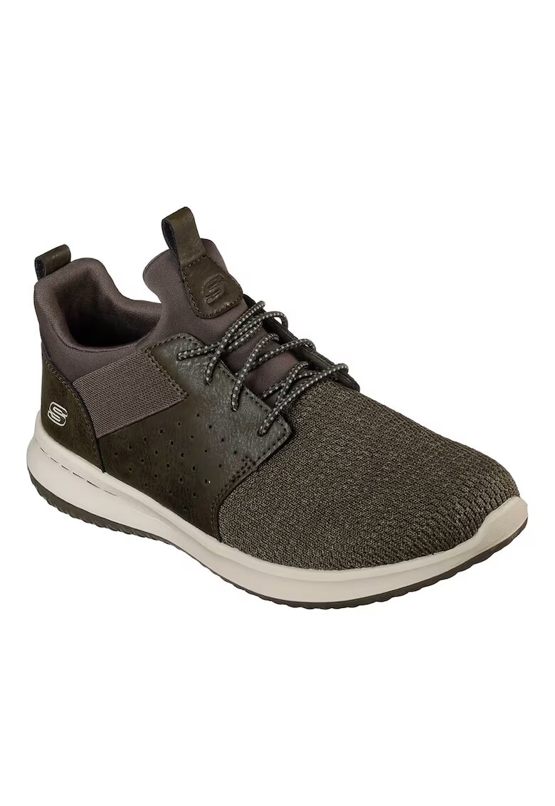 Skechers Pantofi casual - Barbati - delson- camben - Negru - Verde masliniu
