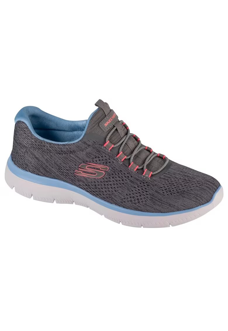 Skechers Pantofi dama 879366 - Sintetic - Gri
