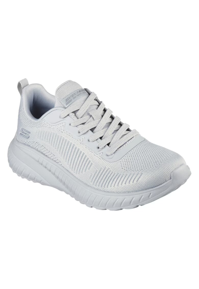 Skechers Pantofi dama - BOB'S SQUAD CHAOS-FACE OFF 117209-LTGY - gri - textil - Gri