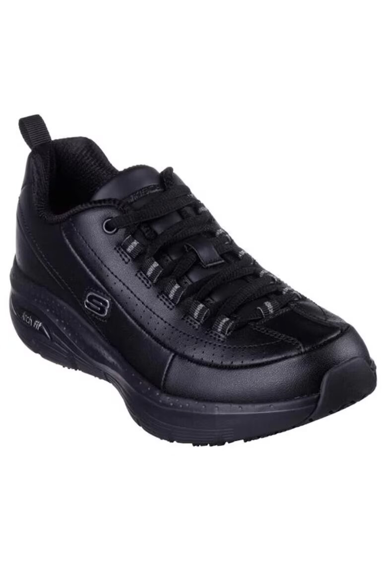 Skechers Pantofi dama - material Mesh - culoare Negru - Negru