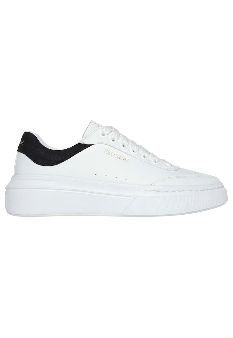 Skechers Pantofi dama sport CORDOVA CLASSIC BEST 185060 WHITE/BLACK