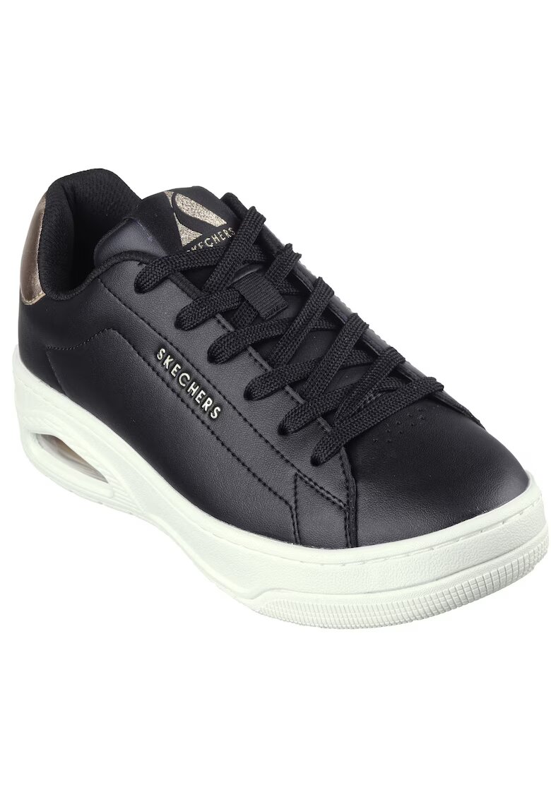 Skechers Pantofi dama sport UNO COURT COURTED AIR 177700 BLACK