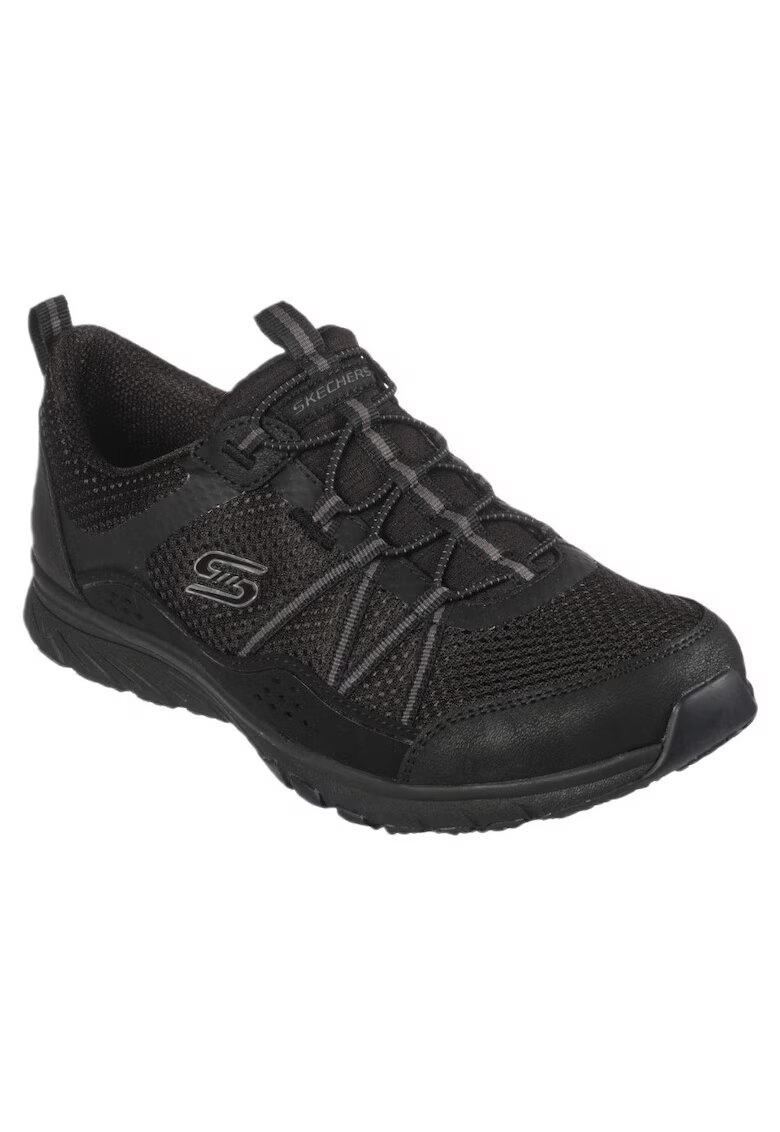 Skechers Pantofi dama Textil - Negru - Negru