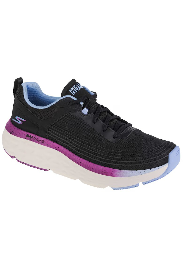 Skechers Pantofi de alergat - Max Cushioning Delta - Sunny Road 129118-BKBL - Negru - Negru