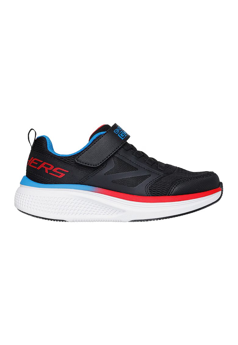Skechers Pantofi din material textil si sintetic cu segment cu inchidere velcro pentru alergare Go Run Elevate 2.0 - Negru/Turcoaz