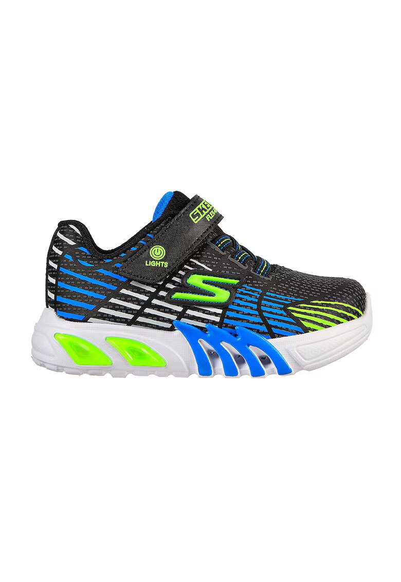 Skechers Pantofi Flex Glow Elite - - Alb/Negru/Albastru