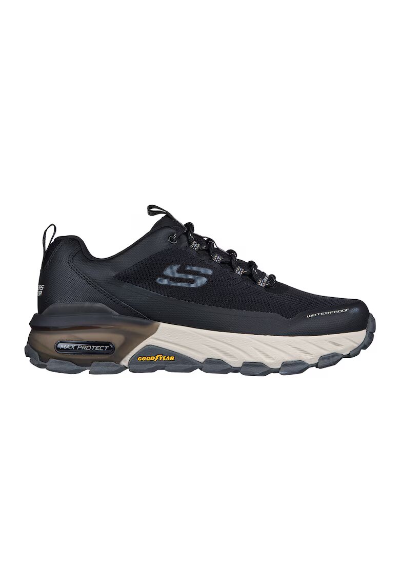 Skechers Pantofi impermeabili pentru drumetii Max Protect-Fast - Negru/Gri