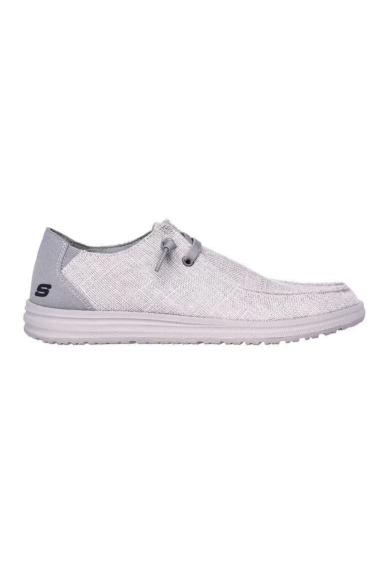 Skechers Pantofi loafer relaxed fit cu talpa interioara cu amortizare Melson - Nela - Gri melange