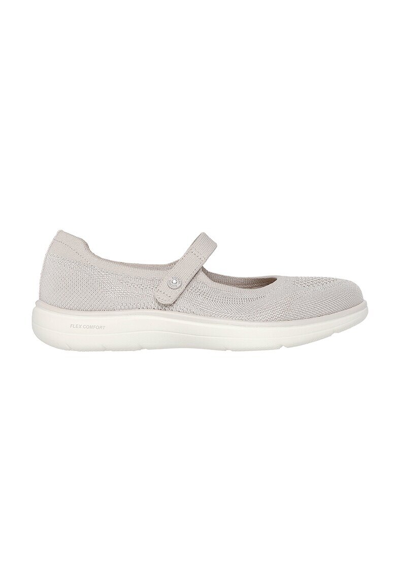 Skechers Pantofi Mary Jane On The Go Flex Radiant Sweet - Maro taupe deschis