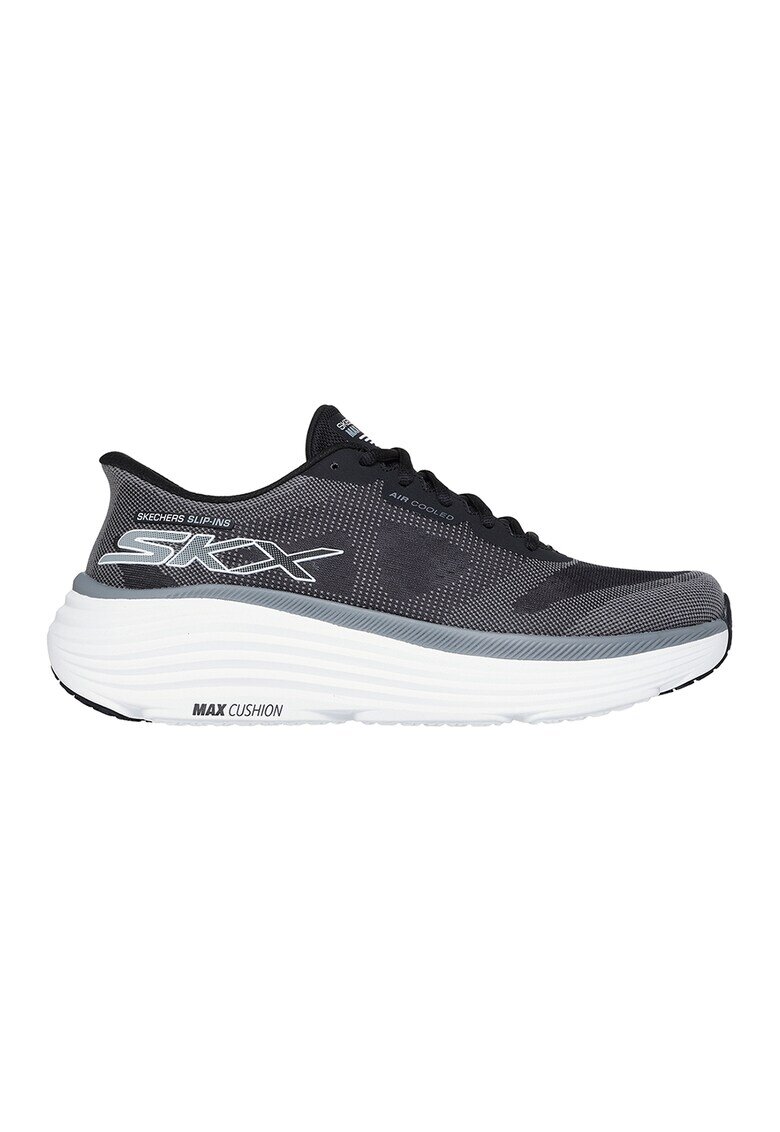 Skechers Pantofi pentru alergare Max Cushioning Endea Slip-Ins - Negru stins