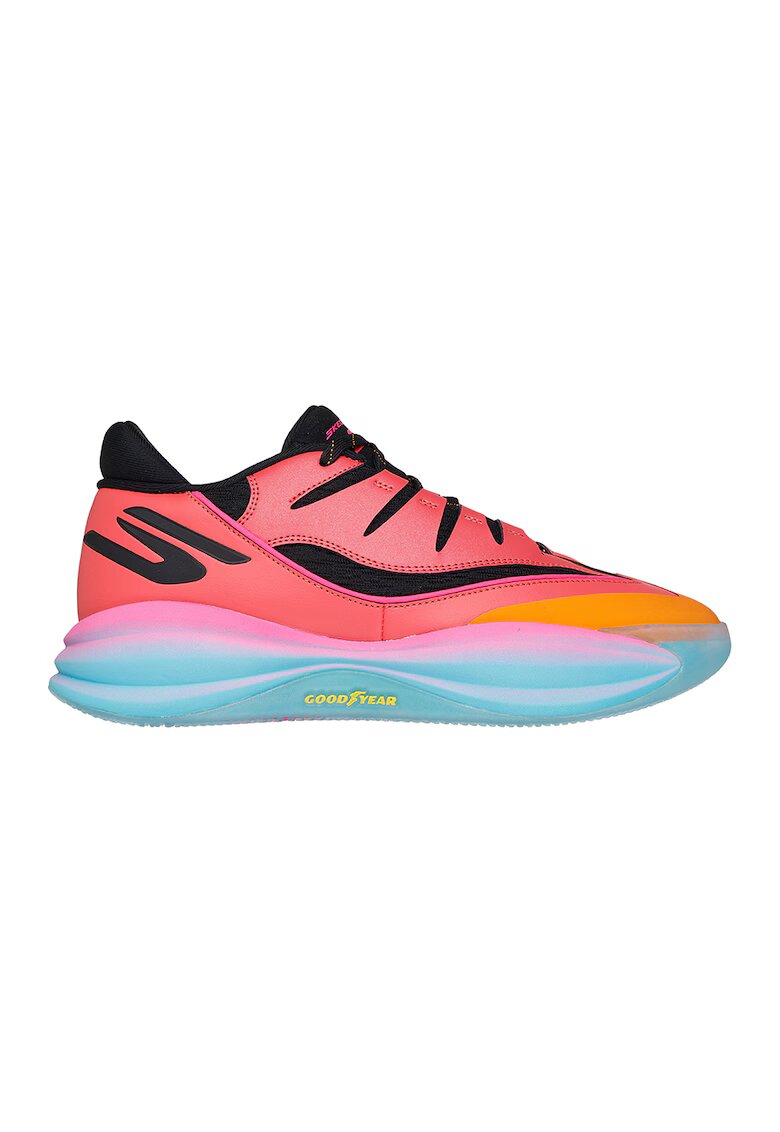Skechers Pantofi pentru baschet Skx Nexus - Galben/Coral/Roz