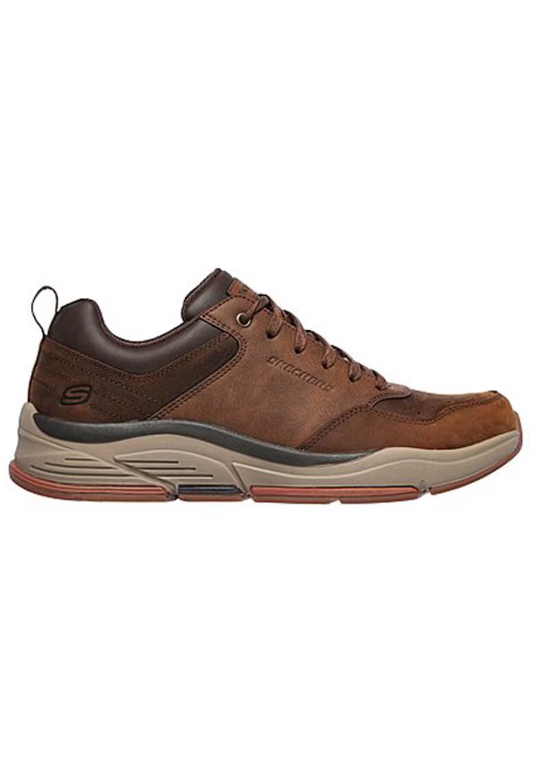 Skechers Pantofi Relaxed Fit Benago Treno - Maro - Maro
