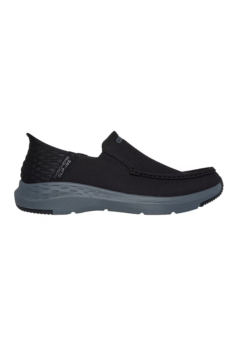 Skechers Pantofi slip-on relaxed fit cu amortizare Parson - Ralven - Negru