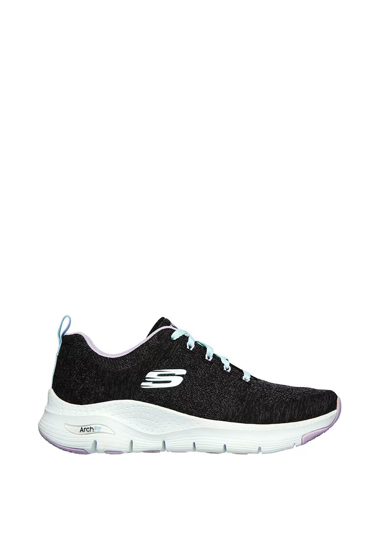 Skechers Pantofi sport Arch Fit - Infinite Adventure - Negru/Verde menta