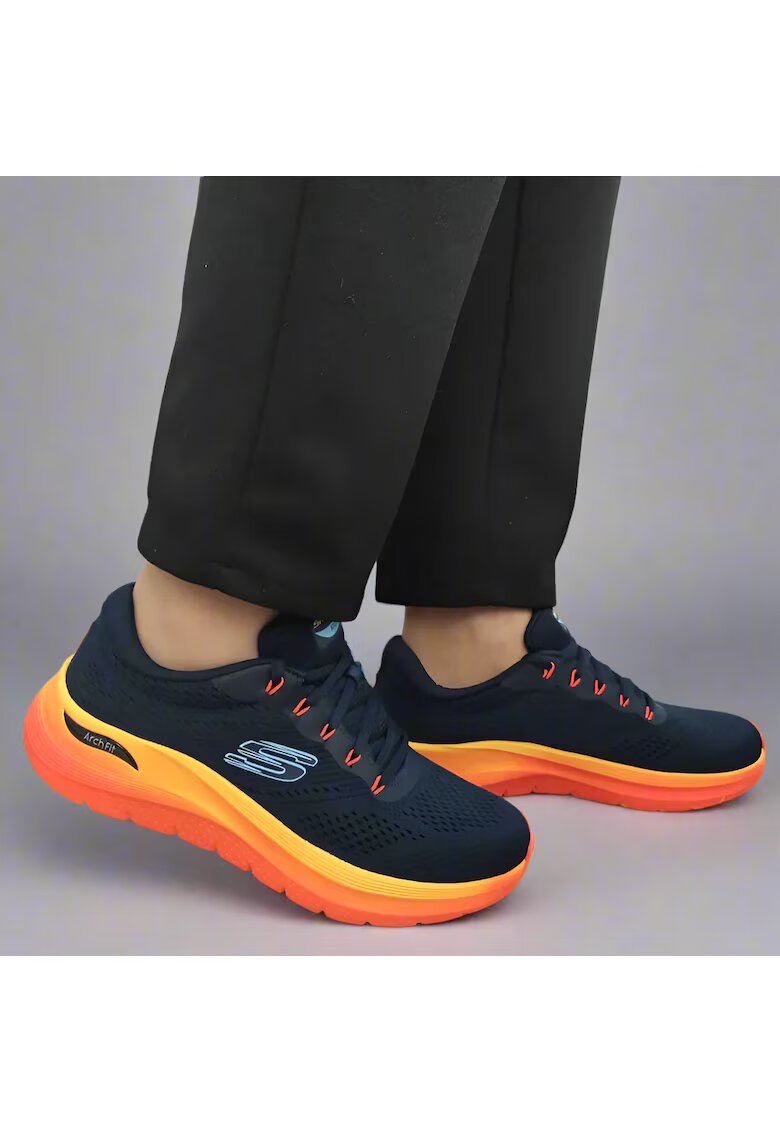 Skechers Pantofi Sport Barbati 232700 Nvmt - Bleumarin