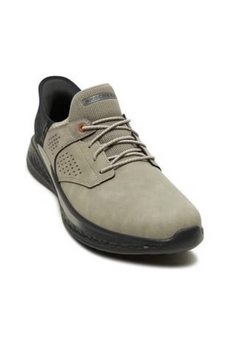 Skechers Pantofi sport barbati 303969561 - Piele ecologica - Gri - Gri