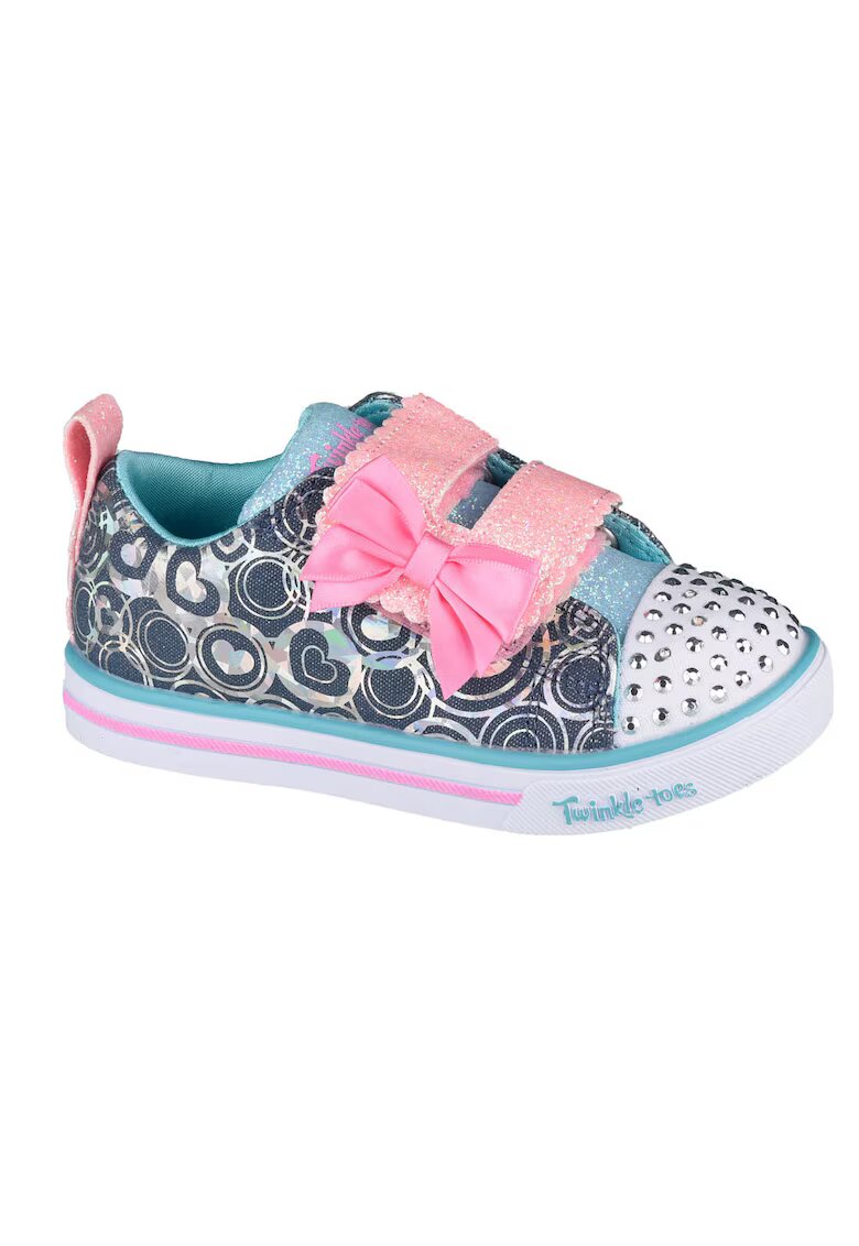 Skechers Pantofi sport copii - Sparkle Lite-Lil Heartsland 314754N-DMLT - Gri