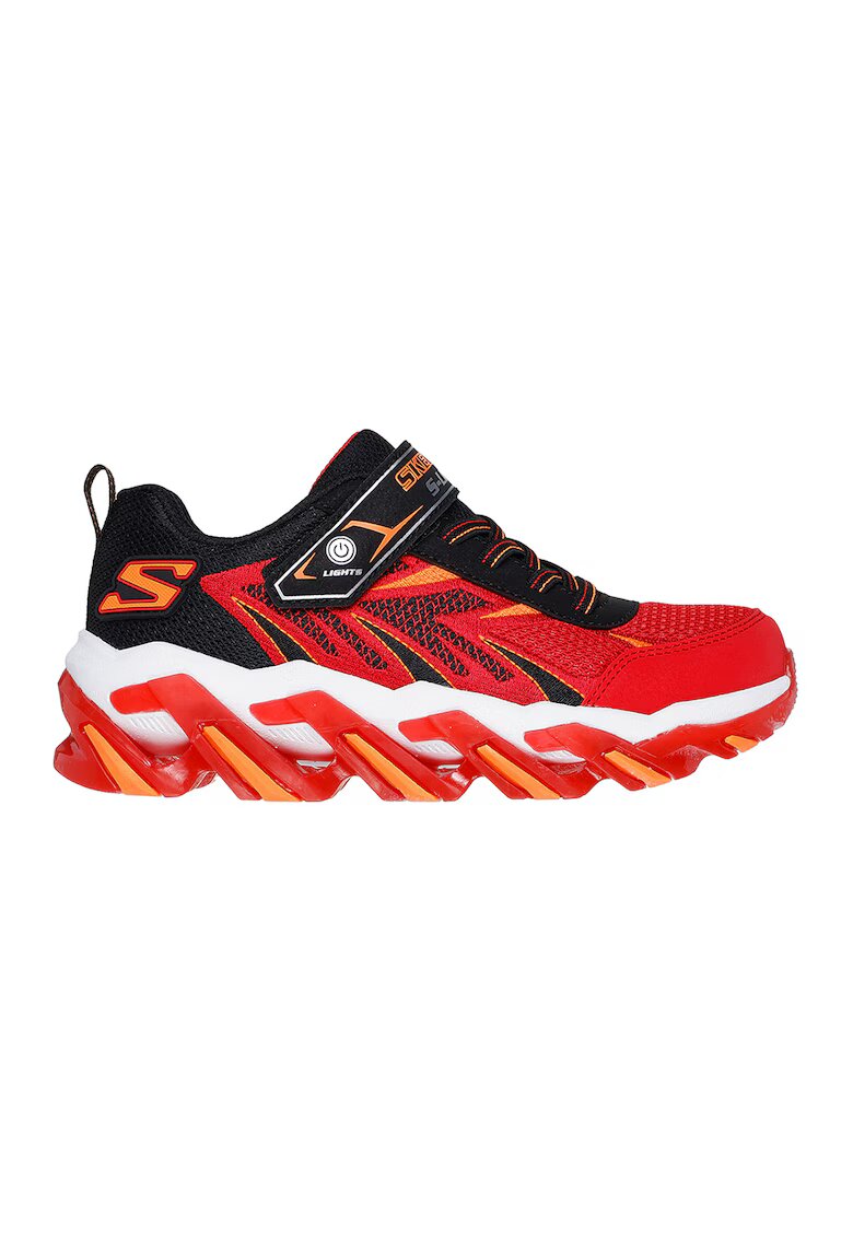 Skechers Pantofi sport cu aspect contrastant S-Lights: Mega-Surge 2.0 - Rosu/Negru