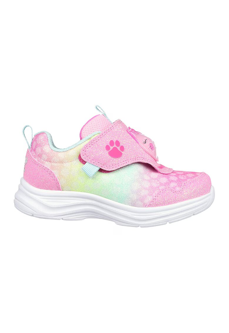 Skechers Pantofi sport cu aspect stralucitor Glimmer Kicks - Roz