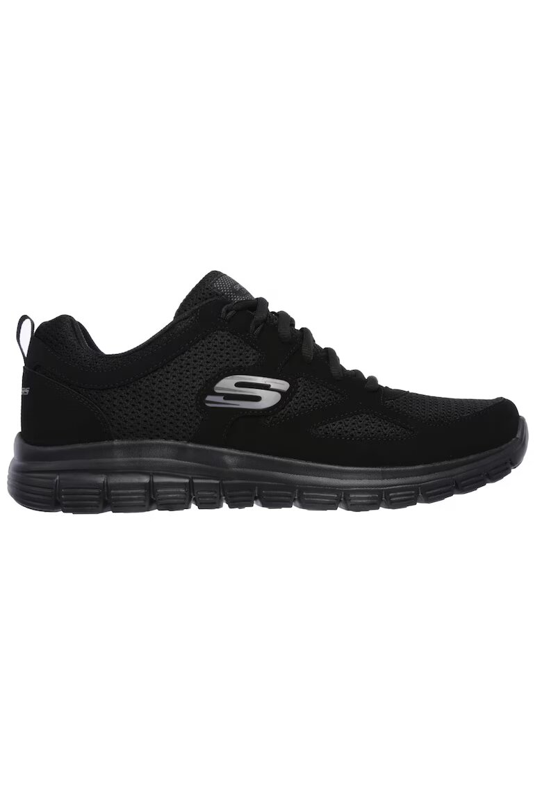 Skechers Pantofi sport cu garnitura de piele Burns Agoura - Negru