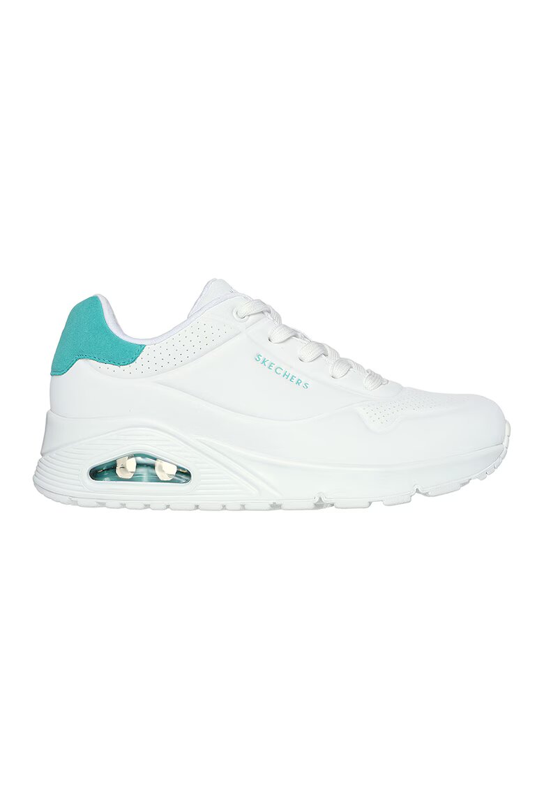 Skechers Pantofi sport cu garnituri de piele intoarsa Uno-Pop