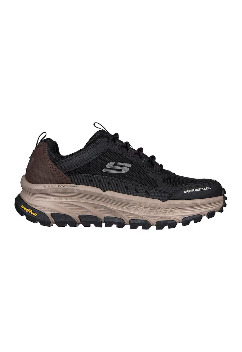 Skechers Pantofi sport cu garnituri din piele D'Lux Trekker - Negru