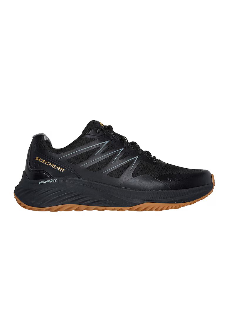Skechers Pantofi sport cu garnituri textile - Negru