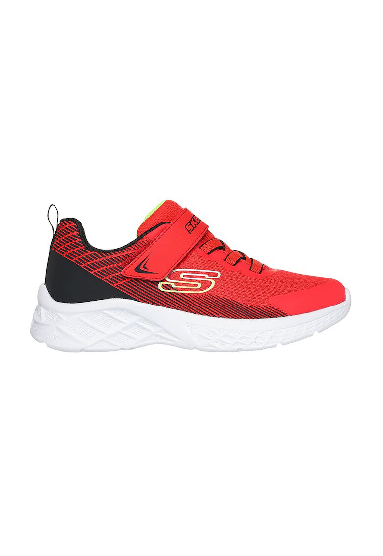 Skechers Pantofi sport cu inchidere velcro Microspec II - Rosu