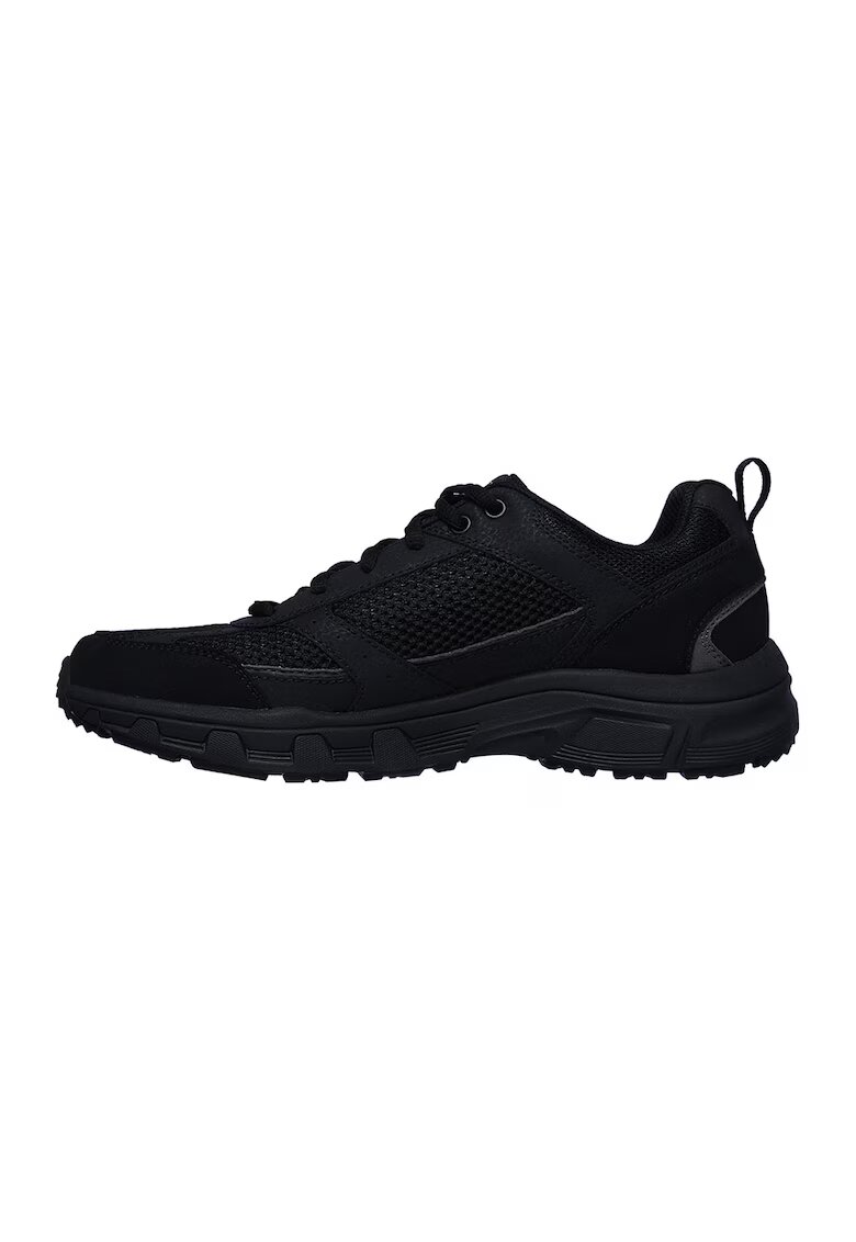 Skechers Pantofi sport cu insertii din piele Oak Canyon - Negru