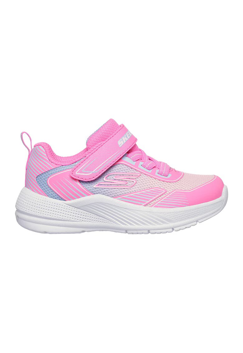 Skechers Pantofi sport cu logo Microspec Advance Oasis - Albastru pastel/Fucsia