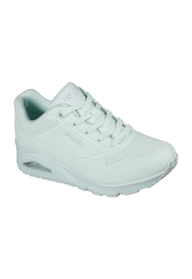 Skechers Pantofi sport cu talpa wedge ascunsa Uno Frosty Kicks - Verde